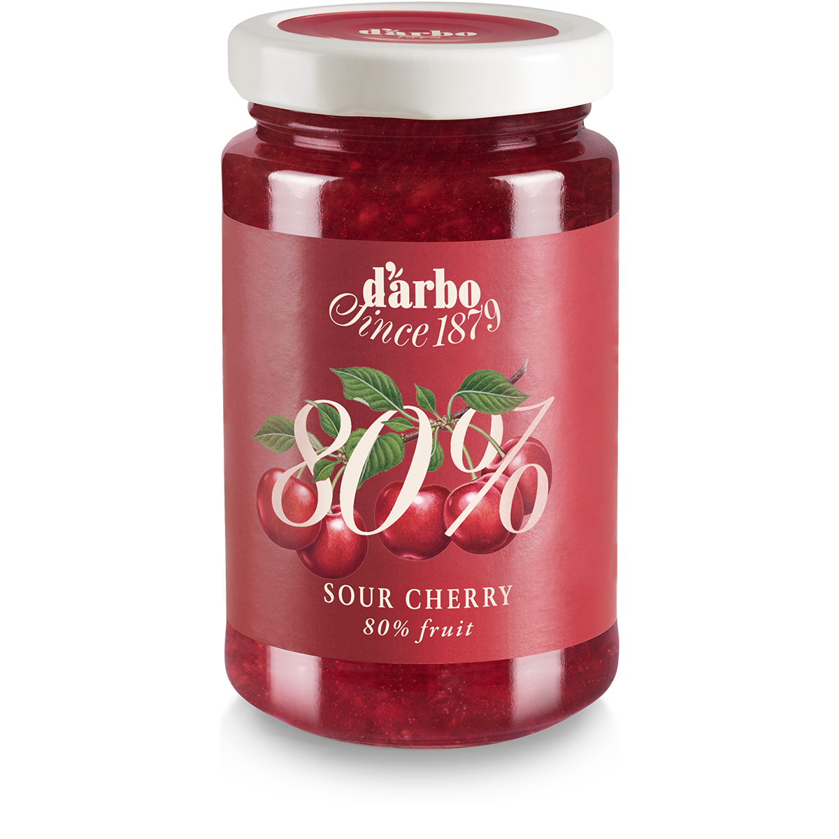 Cherry✴︎ 80% fruit 250 g Sour cherry - A. Darbo AG