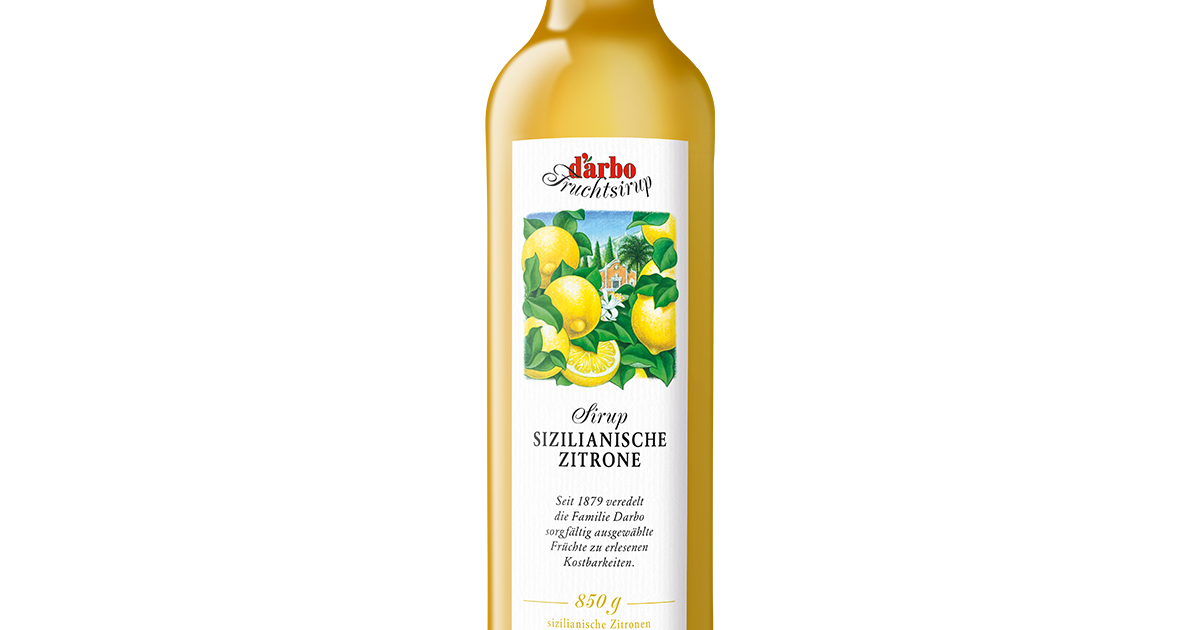 Sirup 500 ml Sizilianische Zitrone - A. Darbo AG